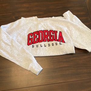 Small Georgia Bulldogs sweatshirt